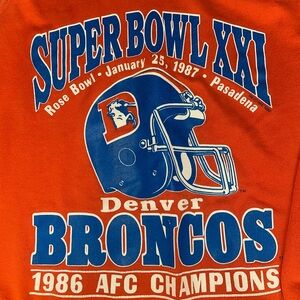 Vintage Denver Broncos Crewneck Sweatshirt